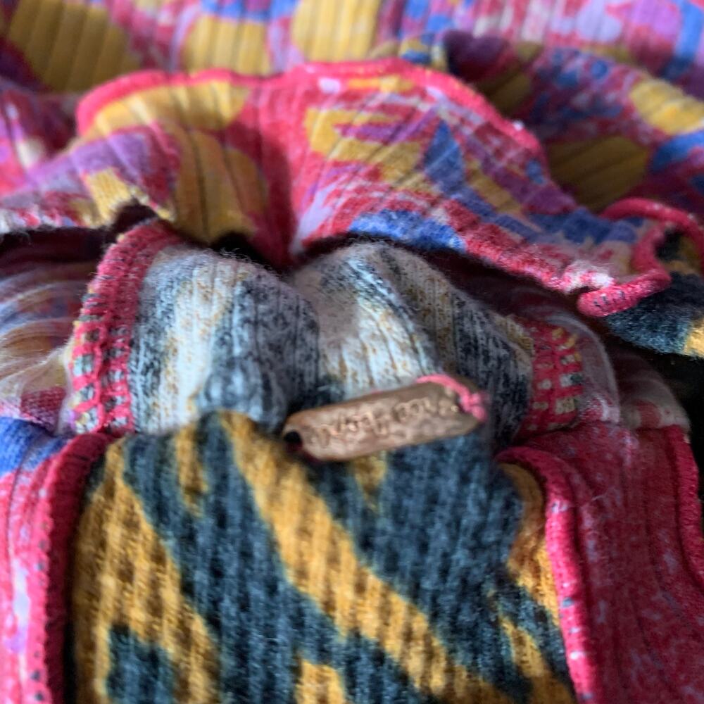 Free People Meadow Mixing Long Sleeve Shirt M - Picture 5 of 5